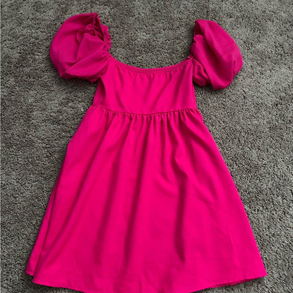 Hot Pink Dress
